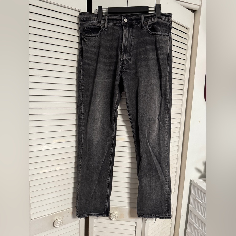 Abercrombie and Fitch jeans black wash - size 34 x 30